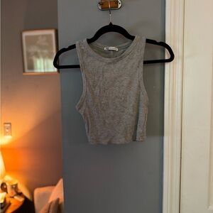 Zara Gray Tank Top